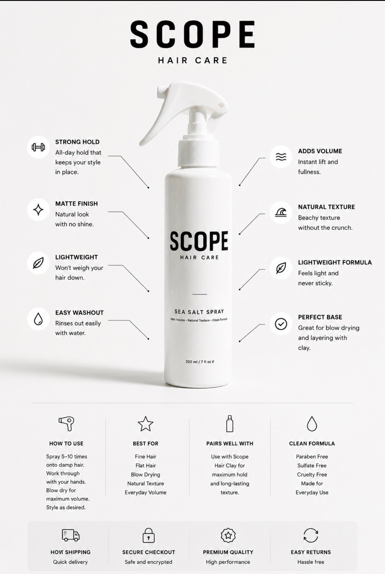 Scope Sea Salt Spray