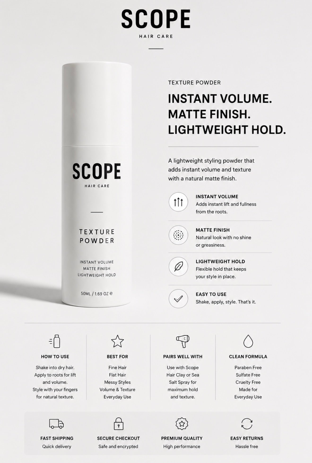 Scope Texture Powder