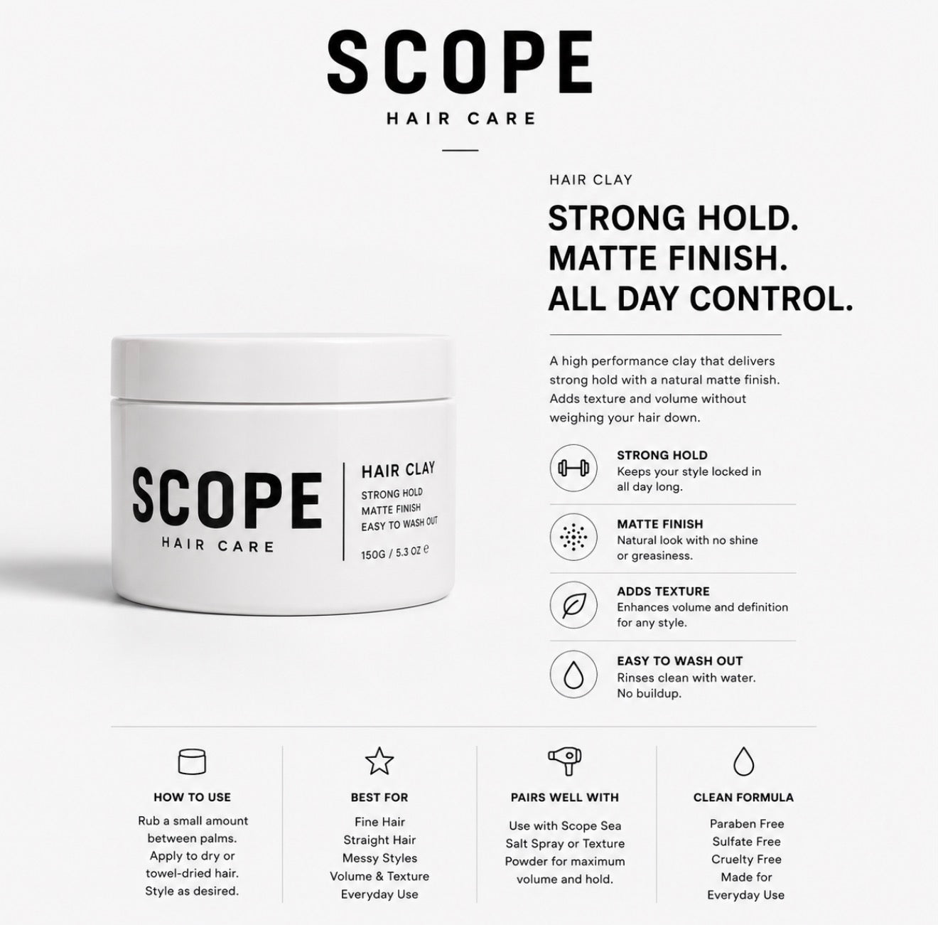 Scope Hair Clay